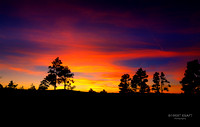 Show Low, AZ Fall Sunset