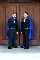 Isaac and Rey 2024 Grad Pictures
